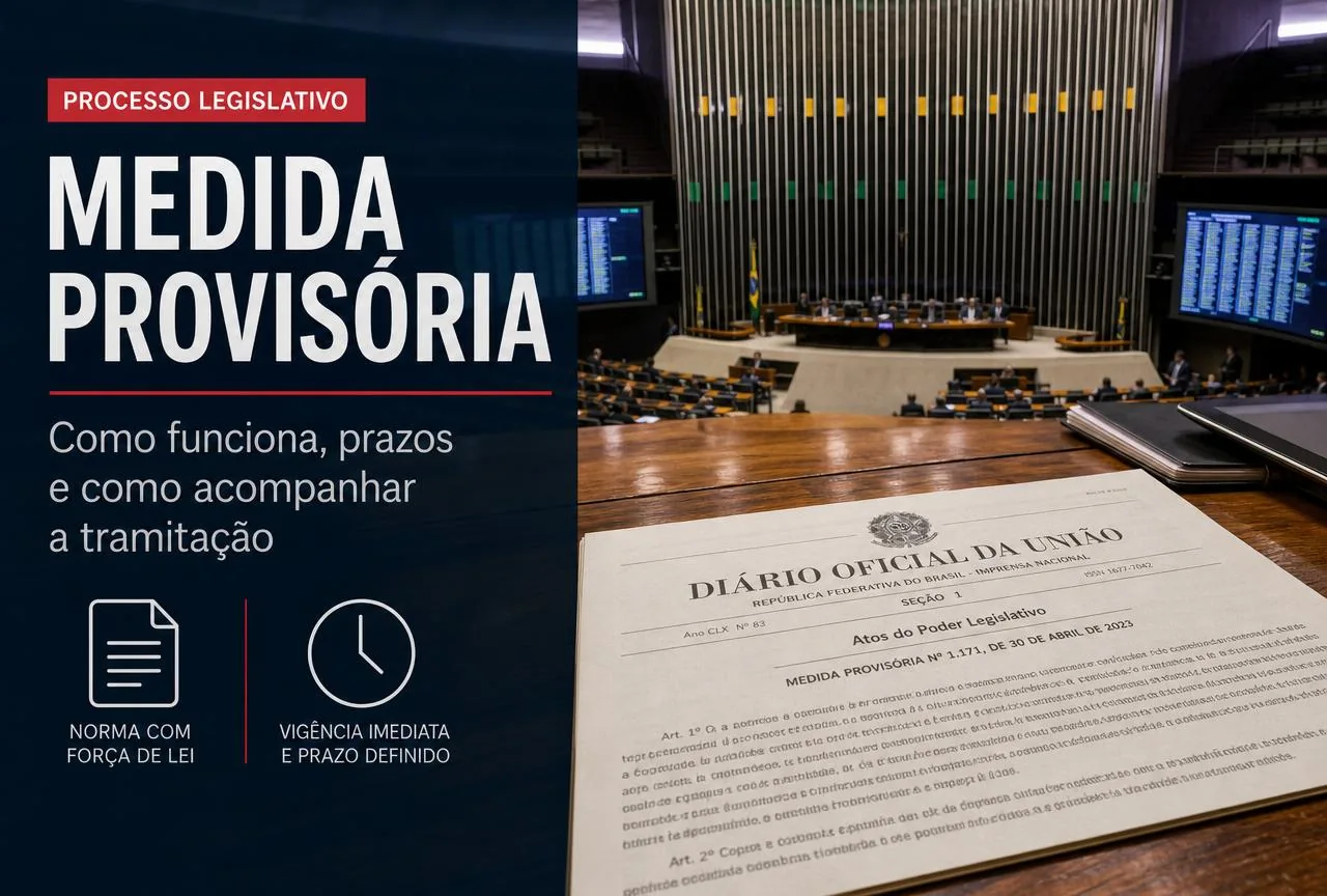 Medida Provisória: O Que É, Prazos, Tramitação e Como Acompanhar