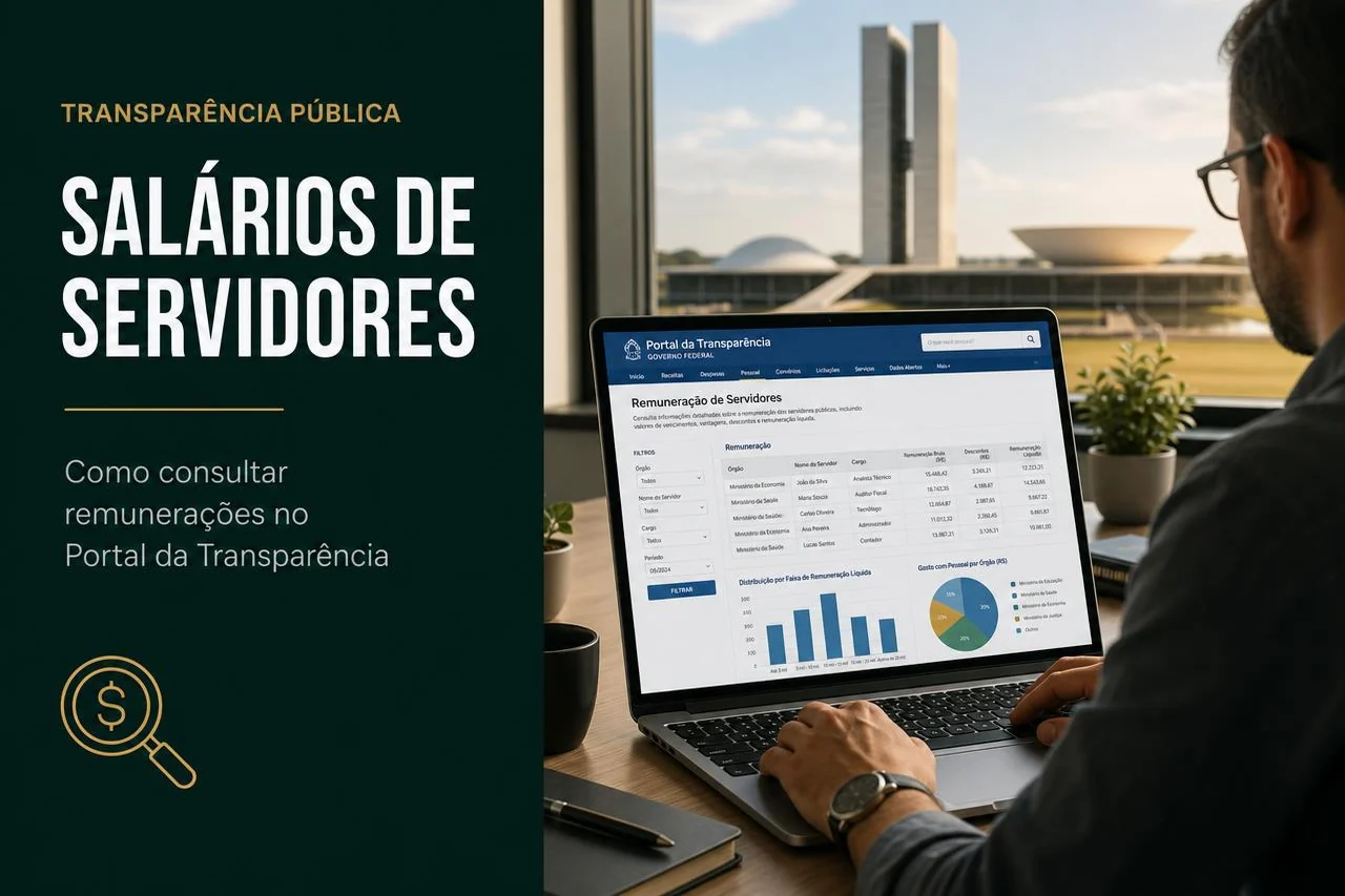 Como Consultar o Salário de Servidor Público no Portal da Transparência